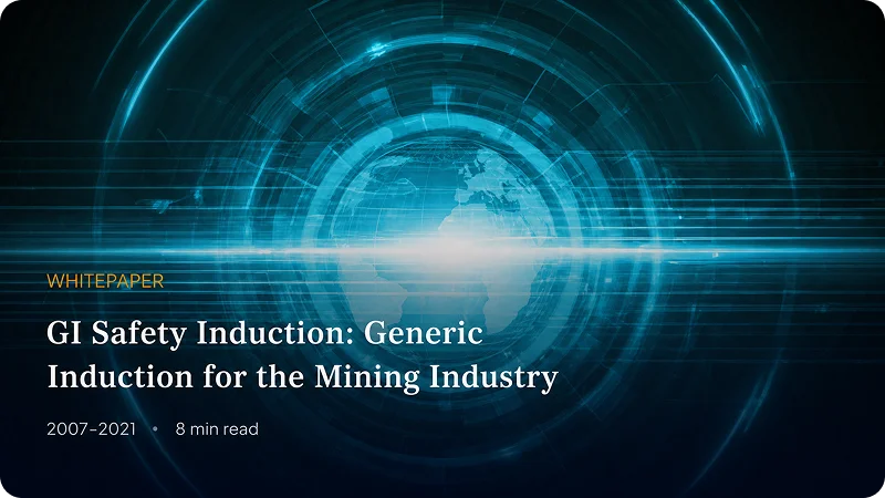 GENERIC INDUCTION FOR THE MINING INDUSTRY